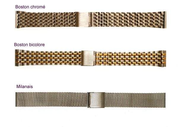 bracelet montre métal