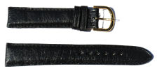 bracelet-montre-bom-autruche-veritable-noir18-Bracelet montre autruche bombé  :: + infos - Devis 