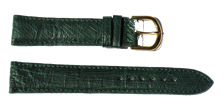 bracelet-montre-bom-autruche-veritable-vert18-Bracelet montre autruche bombé  :: + infos - Devis 